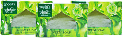 

Khadi Herbal Neem Soap 300gm (Pack of 3)(300 g, Pack of 3)