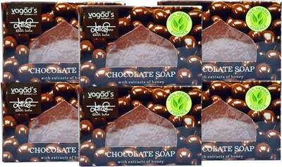 

Khadi Herbal Chocolate Soap 600gm (Pack of 6)(600 g, Pack of 6)