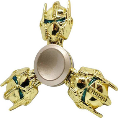 

Sanyal Transformer Autobots Face Turbo Speed Metal Fidget Hand Spinner with Stainless Steel Bearing - Golden(Gold, Multicolor)