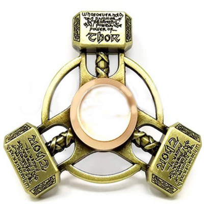 

Sanyal Thor Hammer High Quality Avengers Metal Tri Spinner(Green, Multicolor)