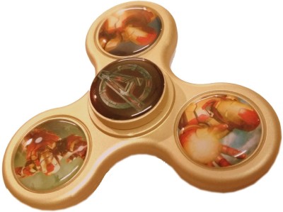 

VShine Fidget spinner, superhero and marvel Avenger style (ironman)(Gold)