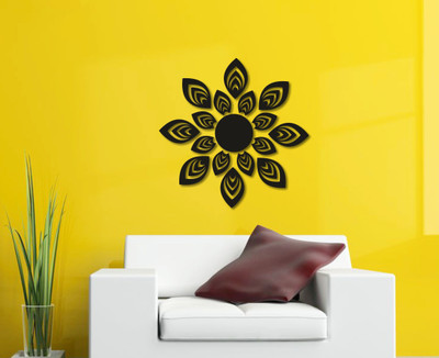 

naveed arts  Acrylic Sticker Sticker(Pack of 17, Black