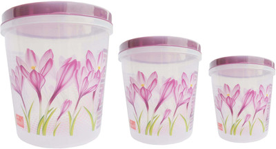 

Ruchi Sweet Floral Floral 22 L Drum(Multicolor, Pack of 3)