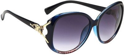 

Mark Miller Oval Sunglasses(Blue)