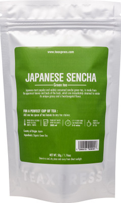 

TEAXPRESS JAPANESE SENCHA - 50g Green Tea Pouch(50 g)