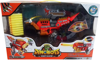 

kidoz kingdom DINOBOTS ROBOT BLASTER(Multicolor)