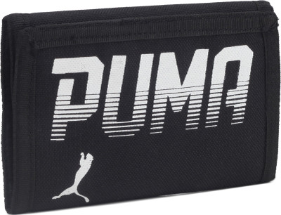 

Puma Men Black Fabric Wallet(2 Card Slots), Puma black