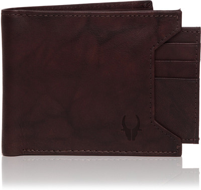 

WildHorn Men Brown Genuine Leather Wallet(8 Card Slots)