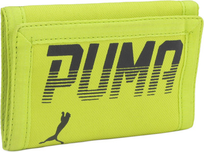 

Puma Men Casual Yellow Fabric Wallet(2 Card Slots), Nrgy yellow-puma black
