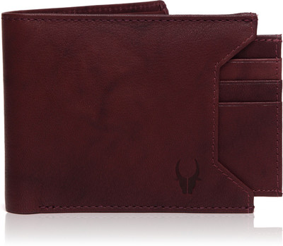 

WildHorn Men Brown Genuine Leather Wallet(8 Card Slots)