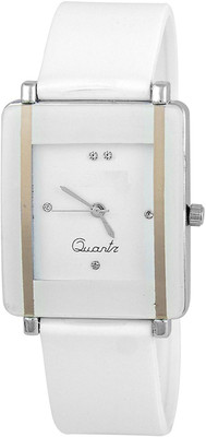 View FASHION POOL KAWA WHITE Watch  - For Women Wrist Watches Price Online(FASHION POOL)
