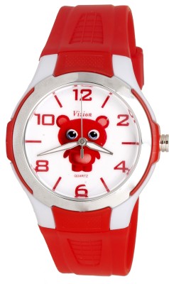 Vizion V-8826-4-3 Doby-The Little Red Panda Cartoon Character Watch  - For Girls   Watches  (Vizion)