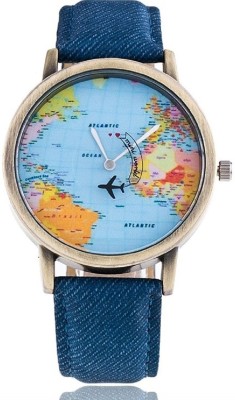 SAMEX WORLD MAP LATEST STYLISH SPORTS WATCH WITH MULTI COLOR DIAL Watch  - For Men & Women   Watches  (SAMEX)