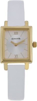Sonata NF8080YL01C Analog Watch  - For Women   Watches  (Sonata)