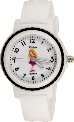 Vizion V-8829-1-3 CINDERELLA-The Pink Shoes Princess Cartoon Character Watch  - For Boys & Girls   Watches  (Vizion)