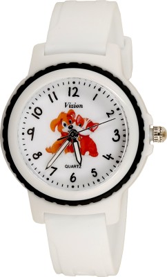 Vizion V-8829-1-4 Bruno & Miro - Little Dog and Cat Cartoon Character Watch  - For Boys & Girls   Watches  (Vizion)
