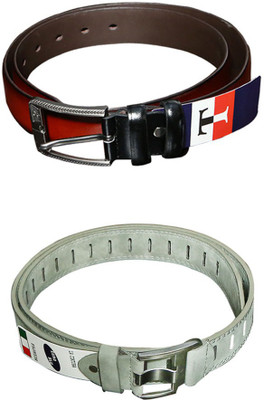 

Lee Topper Men Casual Black, Brown Artificial Leather Belt