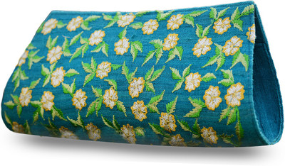 

I Village Casual Blue Clutch