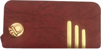 

goldeno Casual Red Clutch