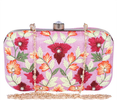 

Ambbi Collections Party Purple Clutch