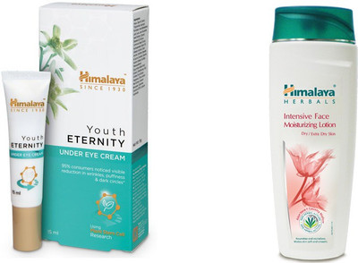 

Himalaya Youth Eternity Under Eye Cream, Intensive Face Moisturizing Lotion(Set of 2)