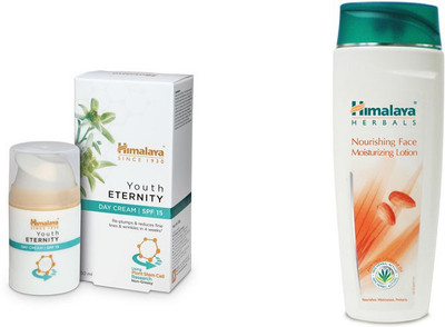 

Himalaya Youth Eternity Day Cream, Nourishing Face Moisturizing Lation(Set of 2)