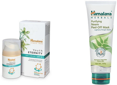 

Himalaya Youth Eternity Day Cream, Purifying Neem Peel Off Mask(Set of 2)