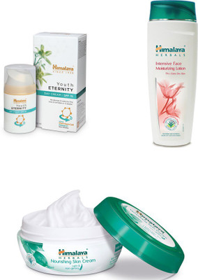 

Himalaya Youth Eternity Day Cream, Intensive Face Moisturizing Lotion, Nourishing Skin Cream(Set of 3)