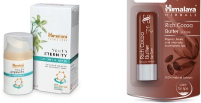 

Himalaya Youth Eternity Day Cream, Rich Cocoa Butter Lip Care(Set of 2)