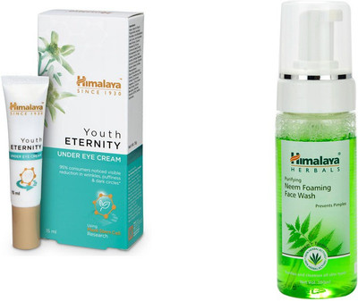 

Himalaya Youth Eternity Under Eye Cream, Purifying Neem Foaming Face Wash(Set of 2)