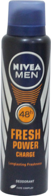 

Nivea Men Fresh Power Charge Deodorant Spray - For Men(150 ml)