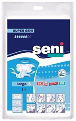 

Seni Super A Adult Diapers - L(10 Pieces)