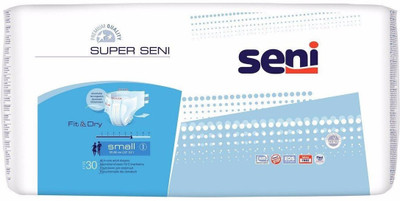 

Seni Super Adult Diapers - S(30 Pieces)