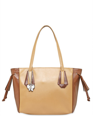 

Butterflies Hand-held Bag(Beige, Brown)