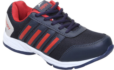 

Zappy Boys Lace Running Shoes(Red