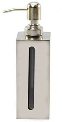 

Kamal Stainless Steel Liquid Soap Dispenser Kubix Wall Mounting 400 ml Soap Dispenser(Silver)