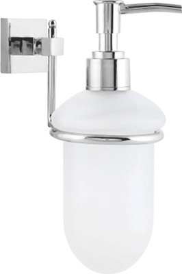 KAMAL Liquid Soap Container Coral 300 ml Soap Dispenser(Silver)