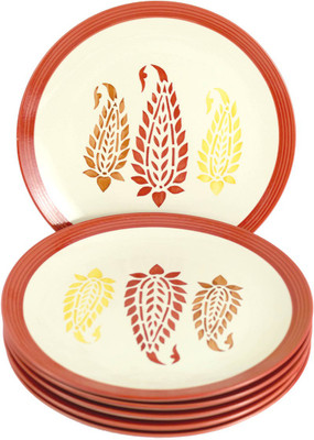 

VarEesha Ceramic Dinner Plates(Pack of 6)