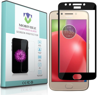 MOBIVIILE Tempered Glass Guard for Motorola Moto E4 Plus(Pack of 1)