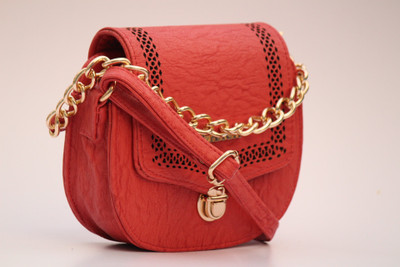 

zinys Women Evening/Party Red PU Sling Bag