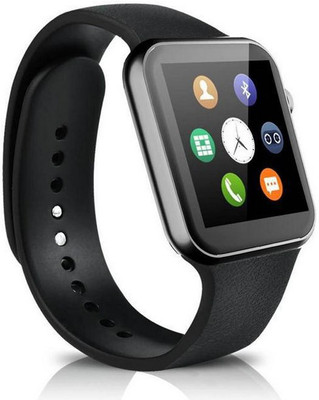 

ESTAR Presenting Bluetooth Smartwatch with Sim- Card Support Compatible with Asus Transformer Prime TF700T Black Smartwatch(Black Strap Free Size)