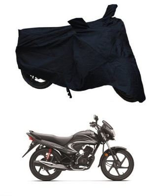 

Autoright Two Wheeler Cover for Honda(Dream Yuga, Black)