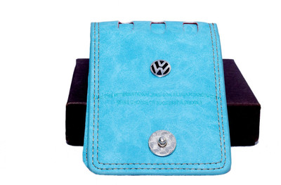

Adhritam Boys Blue Artificial Leather Wallet(12 Card Slots)