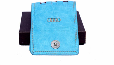 

Adhritam Boys Blue Artificial Leather Wallet(12 Card Slots)