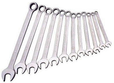Gauba Traders New 12PC COMBINATION WRENCH RING SPANNER SET 6MM - 22MM Double Sided Combination Wrench(Pack of 1)
