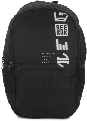 

REEBOK Kids Rebelz 18 L Laptop Backpack(Black, White)