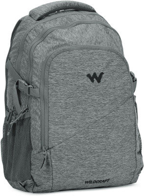 

Wildcraft 11317 30 L Laptop Backpack(Grey), Mel black