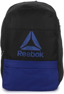 

REEBOK Kid Pencl Case 18 L Backpack(Black, Blue)