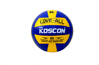 

ASG KOSCON Love All Volleyball - Size: (Pack of 1, Blue, Yellow