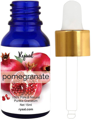 

Ryaal Pomegranate Seed Oil 00% Pure Organic Unrefined Cold Pressed Antioxidant Moisturizer for Hair Skin and Nails(15 ml)